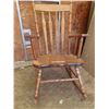 Image 2 : vintage wooden rocking chair