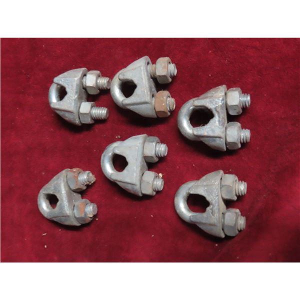 lot of 5/16 cable clamps