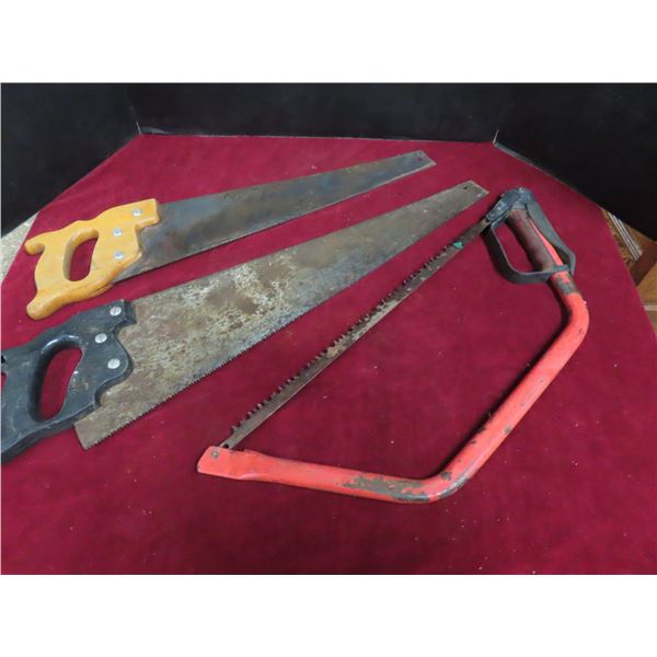 lot of 3 handsaws