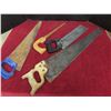 Image 1 : 4 handsaws