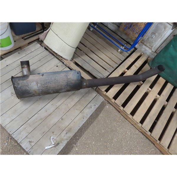 3.25" exhaust pipe and resonator