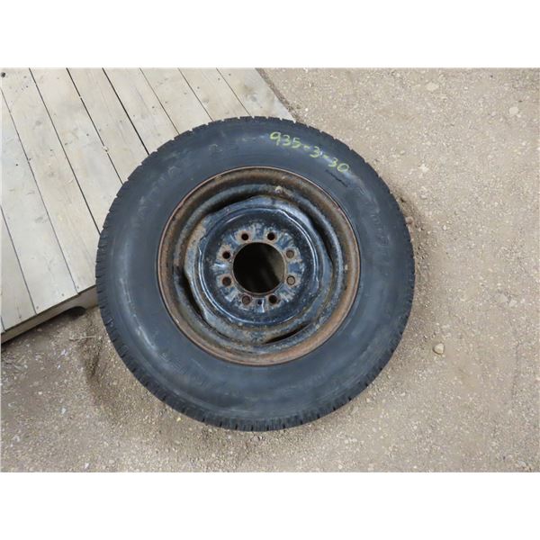 cooper 8.75 R16 tire on 8 bolt 16" wheel