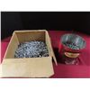 Image 1 : two large lots of nails 1.5" and 2" nails