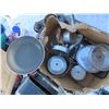 Image 8 : pallet of camping dishes huge lot with lots of great condition items