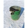 Image 3 : galvanized tub with lid