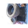 Image 1 : pallet with two matching 275-55-R20 one quad tire 24x8-11 and a radiator