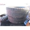 Image 2 : pallet with two matching 275-55-R20 one quad tire 24x8-11 and a radiator