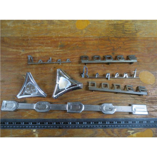 Dodge chrome badges