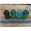 Image 2 : 10 telephone insulators - 4 colored, 6 large
