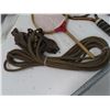 Image 4 : tennis racquets , well pulley ,rope pulley system
