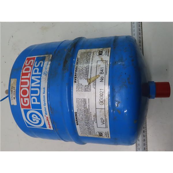 pressure system diaphragm tank