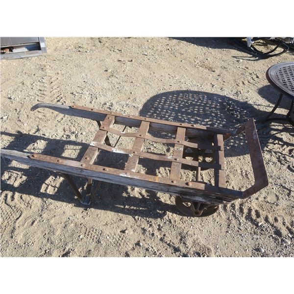 antique industrial furniture dolly