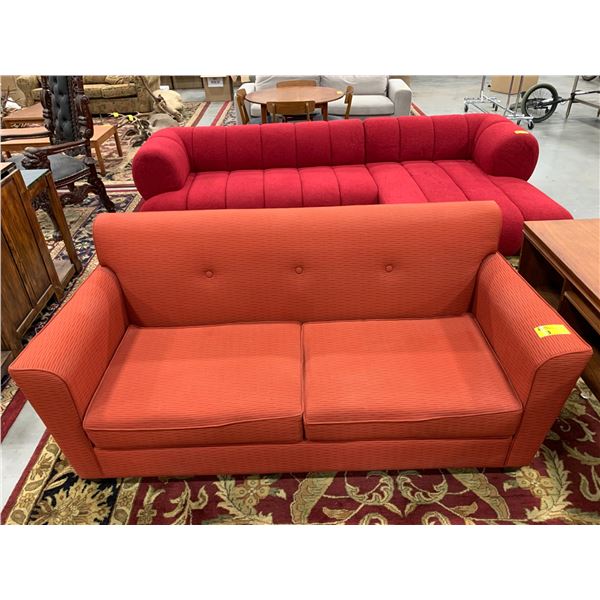 FABRIC SOFA L 75" W 32" H 34"