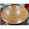 Image 5 : DANISH MODERN ROUND DINING TABLE WITH 4 CHAIRS CIRCUMFERENCE 42"