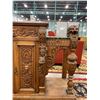 Image 6 : 2 DOOR 2 DRAWER CREDENZA TOP PAINTED TO LOOK LIKE STONE 54 X 16 X 35"