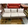 Image 6 : 3 PIECE PATIO SET WITH CUSHIONS SOFA 73",  LOVESEAT 49" AND CHAIR 26"