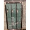 Image 3 : PALLET WITH 6 BAY LOCKERS