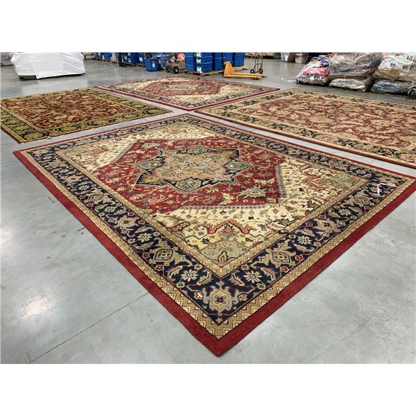 LARGE WOVEN RUG 180 X 132"