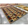 Image 1 : LARGE WOVEN RUG 130 X 95"