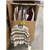 Image 1 : WARDROBE BOX WITH ASSORTED CLOTHING