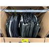 Image 2 : WARDROBE BOX WITH ASSORTED CLOTHING