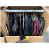 Image 2 : WARDROBE BOX WITH ASSORTED CLOTHING