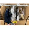 Image 2 : WARDROBE BOX WITH ASSORTED CLOTHING
