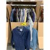Image 2 : WARDROBE BOX WITH ASSORTED CLOTHING