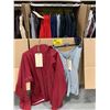 Image 2 : WARDROBE BOX WITH ASSORTED CLOTHING