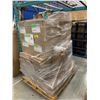 Image 2 : PALLET OF SET DEC ITEMS INCLUDING; DROP SHEETS, CUBE BOXES, WRAPPING PAPER AND MORE