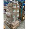 Image 4 : PALLET OF SET DEC ITEMS INCLUDING; DROP SHEETS, CUBE BOXES, WRAPPING PAPER AND MORE