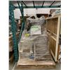 Image 1 : PALLET OF SET DEC ITEMS INCLUDING; DINING TABLE, CHAIRS, WICKER CHAIRS AND SHOPPING CART