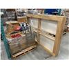 Image 4 : PALLET OF SET DEC ITEMS INCLUDING; DOUBLE SIZE BED FRAME, KIDS FURNITURE AND MORE