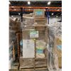 Image 1 : PALLET OF SET DEC ITEMS INCLUDING; BED FRAME, LAMP SHADES, PUZZLES, BEDDING AND MORE