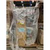 Image 1 : PALLET OF SET DEC ITEMS INCLUDING; CHAIRS, SHOE RACK, BENCH AND MORE