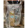 Image 1 : PALLET OF SET DEC ITEMS INCLUDING; CHAIRS, SHOE RACK, BENCH AND MORE