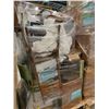 Image 5 : PALLET OF SET DEC ITEMS INCLUDING; CHAIRS, SHOE RACK, BENCH AND MORE