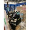 Image 2 : PALLET OF SET DEC ITEMS INCLUDING; CHAIRS AND COAT RACK