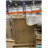 Image 2 : PALLET OF SET DEC ITEMS INCLUDING; LARGE WOODEN CRATE AND MARLIN WALL DECOR