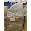 Image 1 : PALLET OF SET DEC ITEMS INCLUDING; RACKS, BUOYS, FISHING ACCESSORIES AND MORE