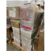 Image 2 : PALLET OF SET DEC ITEMS INCLUDING; BOOKS, ART AND FRAMES, CLOTHING, SELF DECOR AND MORE
