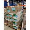 Image 5 : PALLET OF SET DEC ITEMS INCLUDING; TRAYS AND ICE BUCKETS, CHAIR, COFFEE TABLE, BLANKETS AND MORE