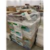 Image 2 : PALLET OF SET DEC ITEMS INCLUDING; DESK LAMPS, STATIONARY, SMALL SHELF AND MORE