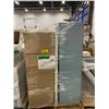Image 1 : PALLET OF SET DEC ITEMS INCLUDING; FILE ORGANIZERS, RECYCLING BINS, ART AND MORE
