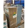 Image 4 : PALLET OF SET DEC ITEMS INCLUDING; FILE ORGANIZERS, RECYCLING BINS, ART AND MORE