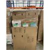 Image 3 : PALLET OF SET DEC ITEMS INCLUDING; FABRIC, DRAPES, SHEERS, BLANKETS AND MORE