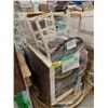 Image 3 : PALLET OF SET DEC ITEMS INCLUDING; KITCHEN TABLE, RUG, COAT HANGER AND MORE