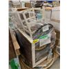 Image 3 : PALLET OF SET DEC ITEMS INCLUDING; KITCHEN TABLE, RUG, COAT HANGER AND MORE