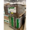 Image 2 : PALLET OF SET DEC ITEMS INCLUDING; TV UNIT, SHEARS, PLANT STANDS AND MORE