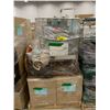 Image 1 : PALLET OF SET DEC ITEMS INCLUDING; CRAB TRAPS, PROPANE TANK, JERRY CANS AND MORE